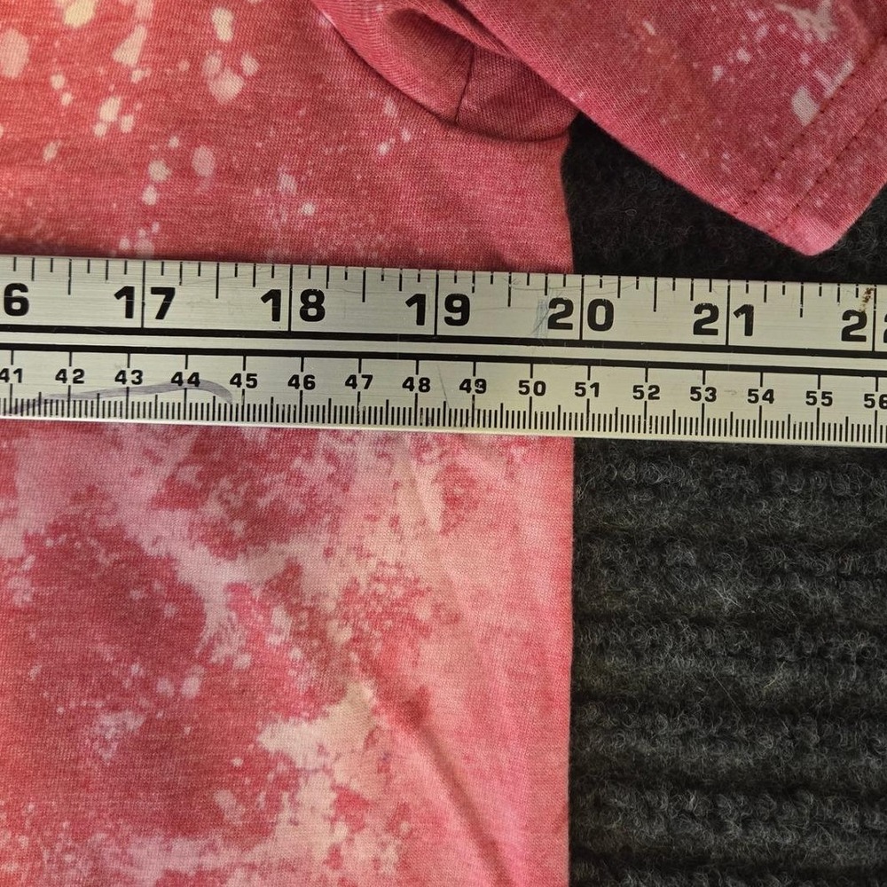 Christmas Cocoa Snowman Gingerbread‎ Gildan Softstyle Bleached Graphic T-Shirt L - Picture 8 of 9